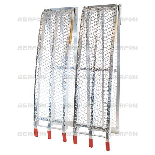 RAMPA TRANSPORTE ALUMINIO 225x29 cm: 600 Kg (PAR)